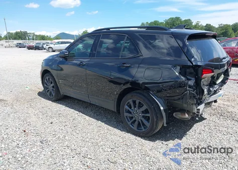 2024 Chevrolet Equinox Fwd Rs из США, поврежденный, VIN 3GNAXMEG6RL351824